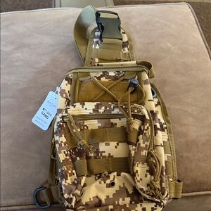 Sand Camo Belt Bag for Men